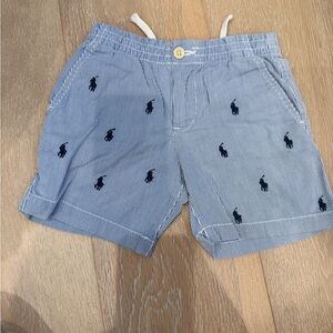 Polo by Ralph Lauren Striped Blue Kids Shorts
